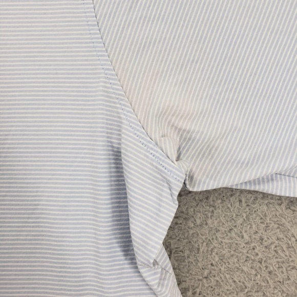 Fairway and Greene Shirt Mens XL‎ Blue Striped Short Sleeve Golf Polo - Picture 9 of 14